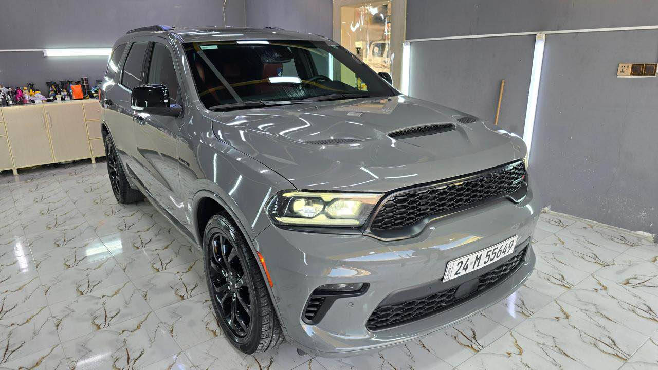 ‏Dodge Durango 2022 R/T  
‏      Full option
                                                         Price: $32.000-
- لون سمنتي
- ٥٧.٠٠٠ كم
- ٣ مقعد 
- داخل سور VIP 
- رادار  گه وره
- كاميراي دواوه
- راگري نشيوي
- حساس 
- كوشن سارد 
- كوشن گه‌رم
- كوشن جلد
- سلايد
- صقف شامو
-  بصمة
- دیاری کردنی خیرایی 
- اوتو ستوپ
- شاشه گه‌وره
- ئاوينه رادار 
- كليلي زيره ك 
- كونترولي پله ي گه رمي ئوتوماتيكي 
- ٨ په ره شوت
- لايت زينون 
- لايت ليد
- ئه پل كار پله ي
- بلاجكتور 
- شه غال 
- سندوق كاره باي
- فول لايتي ئوتوماتيكي
- كوشن ميموري خزن   
- حساس ٣٦٠
- ئيكو
- سپورت
                  
                                                    +9647507296932 زاخو, دهوك

