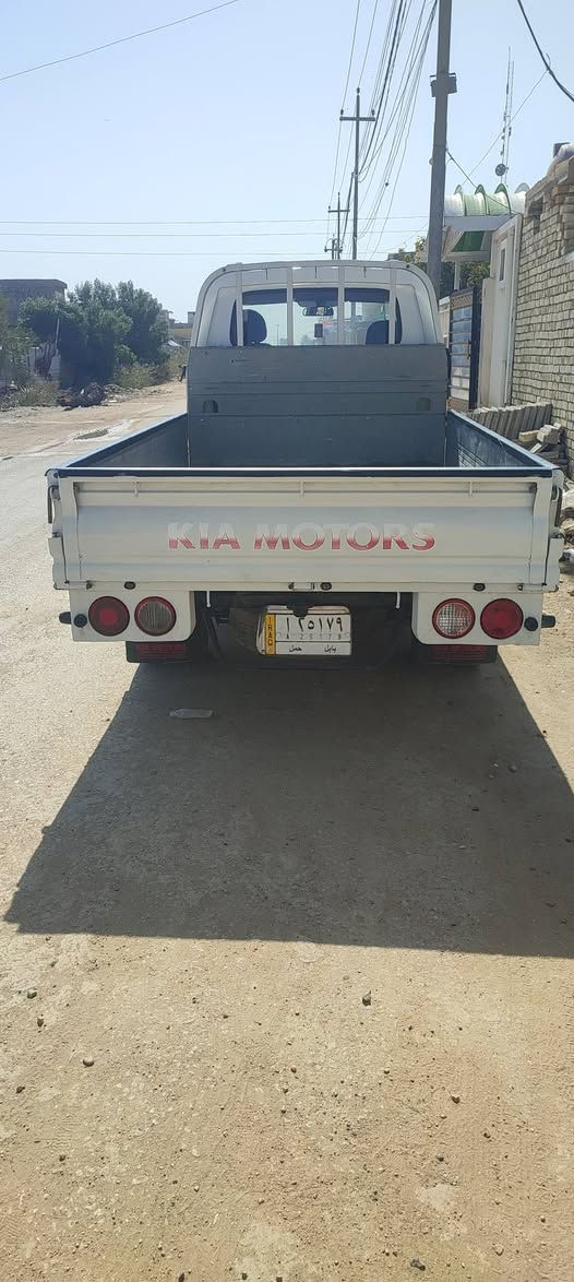 للبيع كيا حمل
موديل ١٤رقم بابل 

كفالة عامه 

مكينه ٢٧٠٠

تخم تاير جديد. مكينه كير اكسل شاصي كفالة 

سنويه مجدد ٢٧تحويل مباشر 

مكان سياره بابل قضاء جبله الاستفسار هـ *********** سعر ١٠٧مجال قليل جداً
