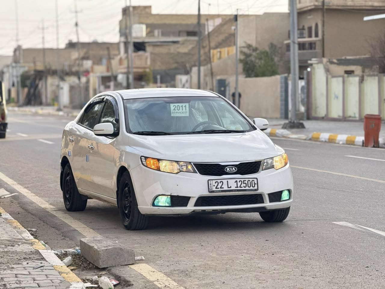 السلام عليكم
كيا سيراتو 2011 رقم اربيل  دولي/  مكينة كير خير من الله لاتنقيص ولاتبخير   بيها قطعة ونص صبغ اعتبرها قطعتين الجاملغ الخلفي والباب فقط رش بدون معجون السيارة حلوه ومرتبة جاهزة من كلشي تخم تاير جديد صدر امامي خلفي تدفئة تبريد منضومة جديدة
السعر 88وبيها مجاال (بسيط )
مكاني واسط الصويرة
***********
