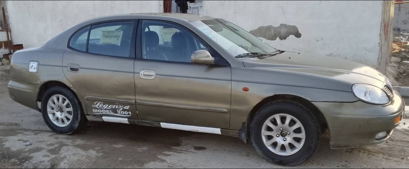 مرا خصت مدير الكروب المحترم
سلام عليكم دايو ليكينزه للبيع موديل 98
كير محرك خير من الله سياره من البيت لدوام 
مصبوغه عام من اخذته اني قبل سنويه بسمي
سعره 39 وبيه مجال بسيط حك الجيه لتفاصيل أكثر 
هاذا رقمي ***********
