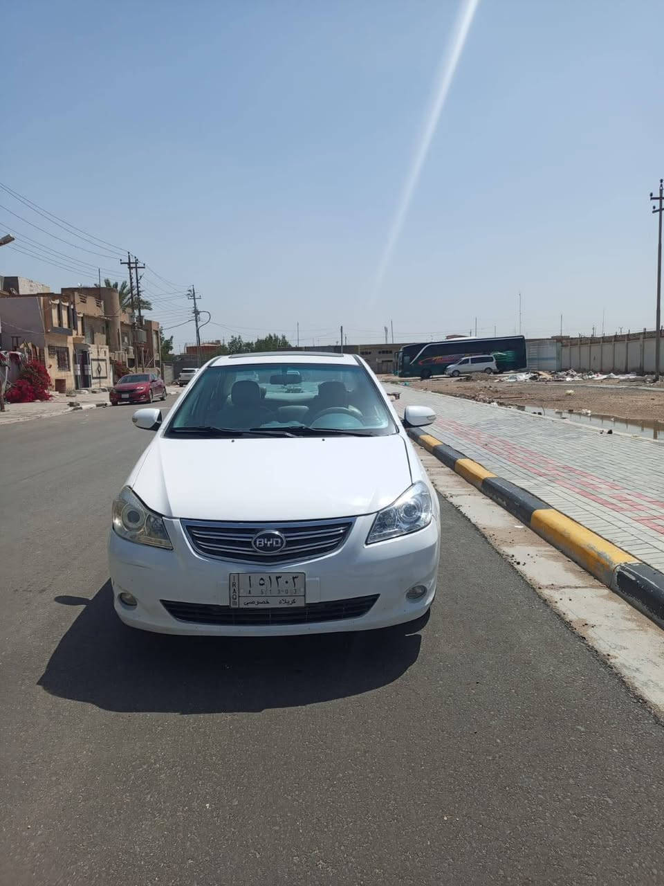 بي واي دي مديل كير اوتوماتيك 2016  رقم كربلاء  فول مواصفات واحد على واحد فتحه سقف حساسات خلفيه كشنات جلد بلادي حداديه جديده تخم تاير جديد تبريد ثلج تشغيل بصمه ابواب بصمه شاشه شادله كامره خلفيه كهربائياتهه كوله شغاله ملكط خياساتهة وصابغهن  وبيه جاملغ امامي ضبغ  فقط السعر 58 وبيه مجال العنوان كربلاء للاتصال جمعيه  ***********
