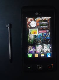 LG KP500 • شاشة مقاومة • قلم مدمج