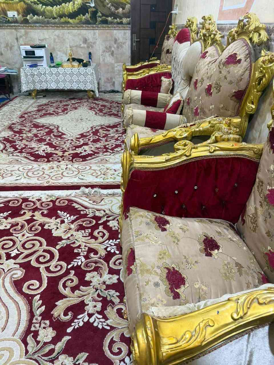 طخم قنفات ملكي خشب زان مصري ثقيل درجة اولى فخامه عاليه شرط النضافه ٩٠ بالميه مع ملحقاته بردات وزوالي والطبلات سيت كامل عنوان البصرة


**إذا كنت صاحب هذا الإعلان وتريد حذفه لأي سبب، رجاءا أرسل رسالة إلى الدعم الفني**