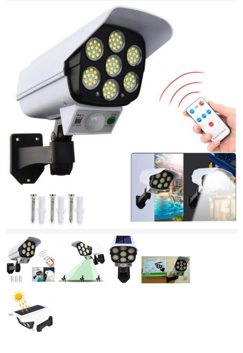 گلؤپي تاقه شمسي له شيوه ي كاميره  
 
دژه ئاوه ريمؤت كؤترؤله  حه ساسه به پيشي دابجي پيده بي

نرخي10هه زار شوين هه ولير أربيل, العراق


**إذا كنت صاحب هذا الإعلان وتريد حذفه لأي سبب، رجاءا أرسل رسالة إلى الدعم الفني**