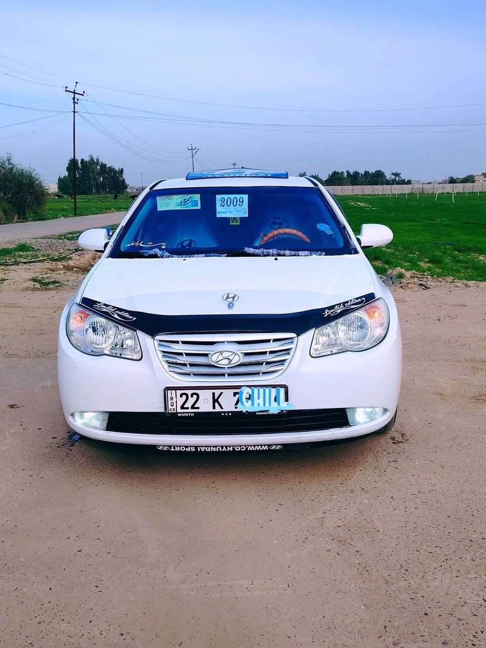 للبيع ادوات ادوات
افانتي دخول جديد
افانتي موديل 2009
متومه اربيل رقم وسنويه
محرك 16 شرط كير اوتو شرط
السيارة جديده لارصعه ولاا شخط
مواصفاتها حساسات خلفيه
تدفه نار تبريد ثلج🥶 وتدفه بالكشنات
بيانو اضاء بل مري صدر طبه
تخم تاير جديد كشنات جلد
كشن سايق جكات تحكم ستيرن ويل15اصلي
السيارة جديده بمعنئ الكلمه احلا من الصور. 
السعر 51وبيه مجال قليل
مكان السيارة تكريت لاستفسار ***********
