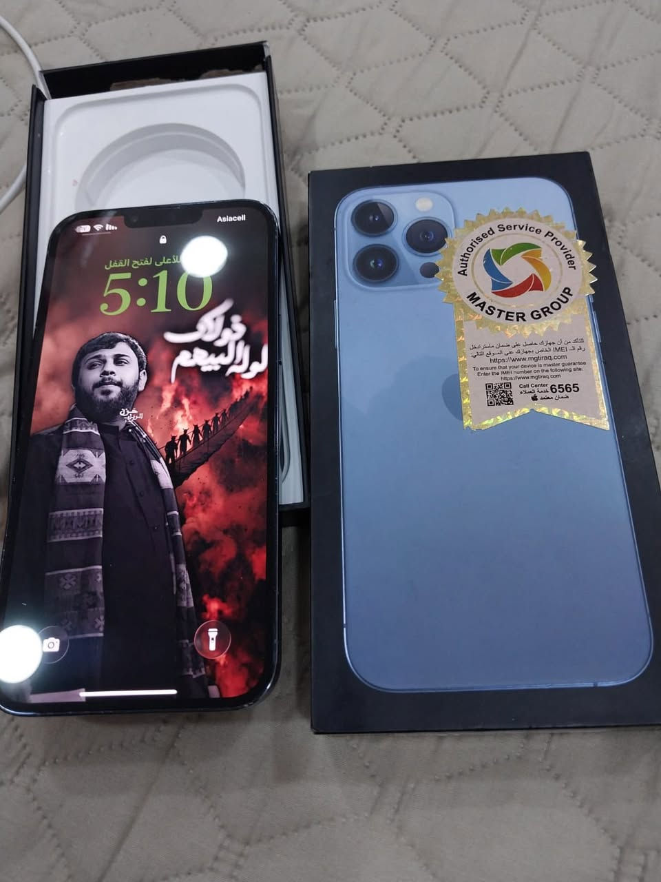13pro max
سلام عليكم للبيع 13برو ماكس ذاركره 256بطاريه 77حهاز  فقط ضهره مكسور  حالته جيده جداً ما مفتوح ولا مصلح مكاني بصره ابي الخصيب سعره 600

***********
