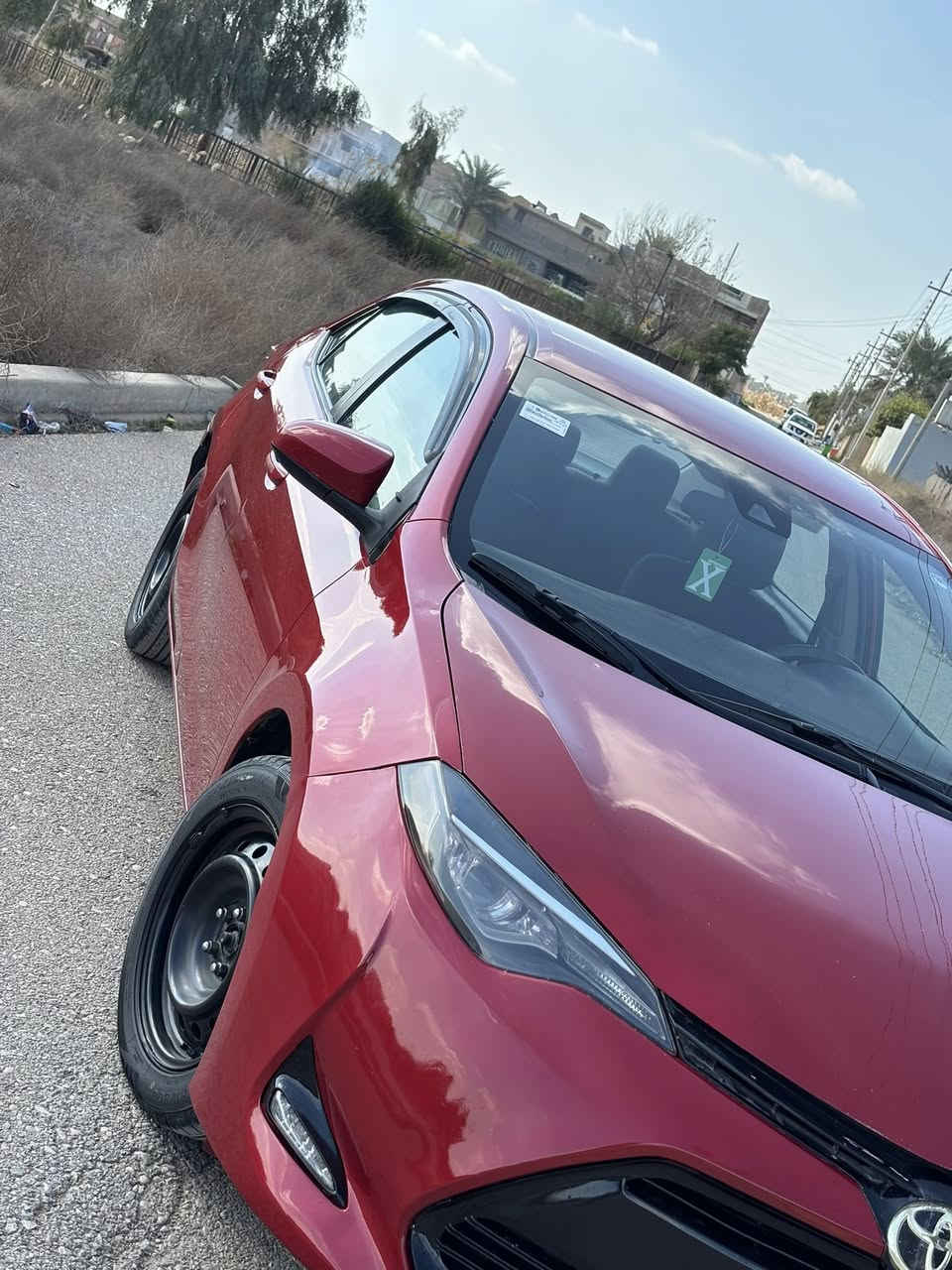 كورلا 2017 le للبيع

ضرر بنيد وجاملغ مبدل بدون قطره دواخل 

سنويه رقم جديد بأسمي شرط التحويل 

مكينه وكير خير من الله 

رادار حجر بيئه موجود 

بدون بارد 

السعر 135 وبيه مجال 

مكان السياره - ديالى - المقداديه 

رقم الهاتف ***********
