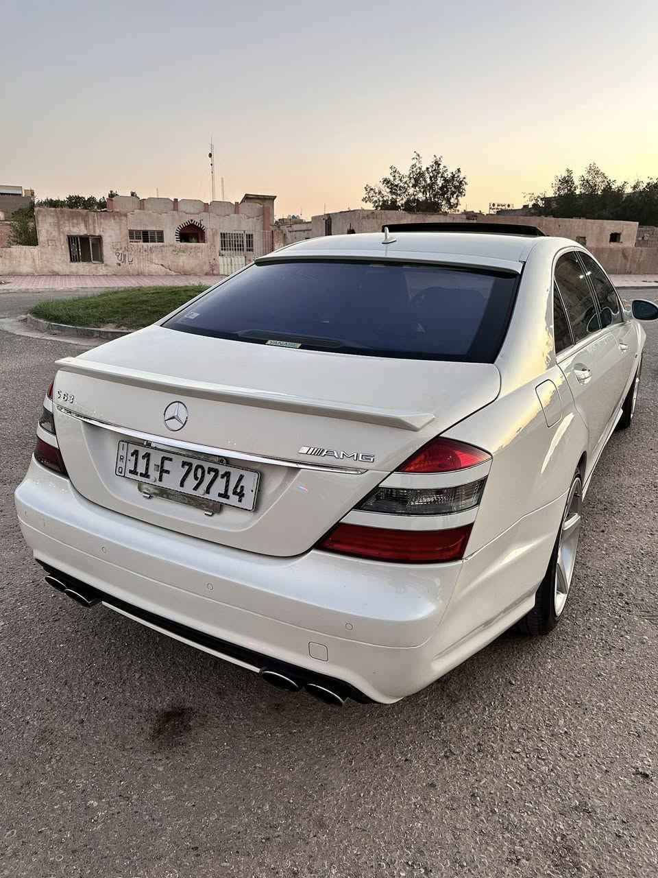 ياالله للبيع فقط 
لعشاق الفخامة والتميز
تريد شي مميز ورخيص توكل
S63 اصل وفصل
موديل 2008 وارد يابان بيها قطعتين صبغ بدون داخل
السياره AMG اصل وبيها نصبه تخبل
رقم بغداد دولي 
محرك بلاد 6300
ماشيه 121 الف كيلو
السياره جاهزه بدون اي نقص وكل اوبشناتها شغالة
وبدون اي مسج
كشنات 4 كهرباء وخزن وتبريد وتدفئة 
بيبان شفط
تبريد ثلج ❄️ منضومة جديده
جنطه كهرباء
ناضور ليلي كروز سرعه
دبلات هيدروليك شغاله 
تحكم ستيرن كأمره خلفيه 
حساسات امامي وخلفي
حداديه امامي وخلفي جديده 
تخم تاير جديد ستوني شاده
مكينه وكير جدد 
كهربائيات كله شغاله وبدون نقص
تجاوي كهرباء كشنات مساج
بصمة أبواب 4 دخول ذكي
گزوز AMG وبيها صوت يخبل رعب بلاد
فجوج بريك AMG 
وبعد هواي بيها مواصفات 
السعر 198$ وبيها مجال بسيط جدا مكاني كربلاء المقدسة 
***********
