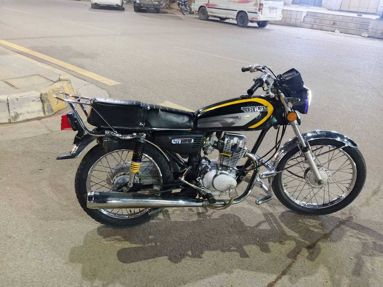 سلام عليكم ورحمه الله وبركاته ماطور للبيع موديل 2024مستخدم شي قليل السعر بلاش بلاش � رقم الهاتف ***********مكان صلاح الدين قضاء الدجيل مستعجل على بيعته
