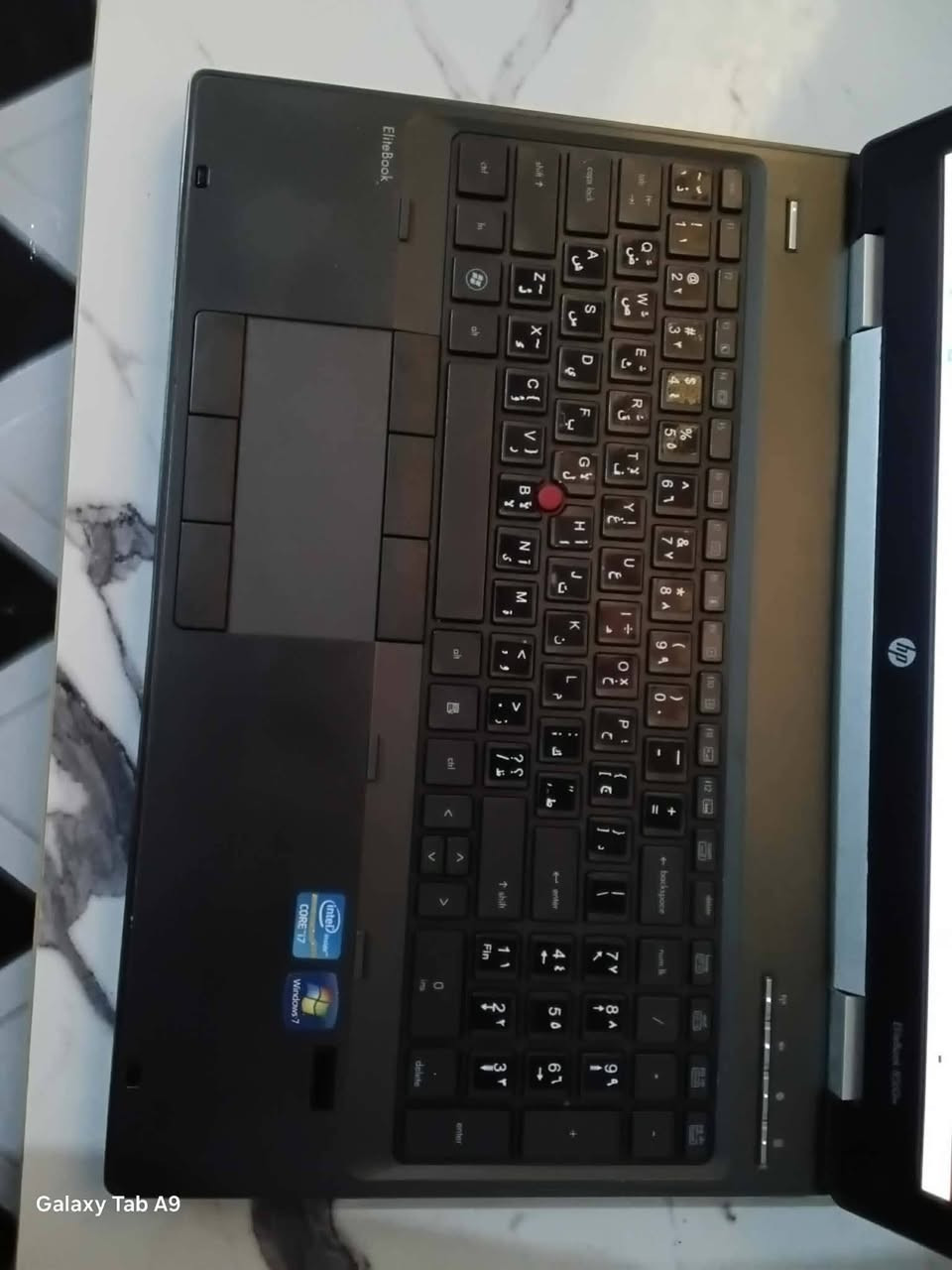 ### *للبيع لابتوب HP EliteBook 8560w Workstation* 💪
*جهاز قوي للتطوير والتصميم والمونتاج والبرمجة*

*المواصفات:*
1.  *الموديل:* HP EliteBook 8560w Workstation 
2.  *المعالج:* Intel Core i7-2670QM 4 انوية 8 مسارات 2.2GHz 
3.  *الرام:* 12GB DDR3 قابل للتطوير لحد 32GB
4.  *الهارد:* SSD 256GB سريع 
5.  *كرت الشاشة:* AMD FirePro M5950 1GB مخصص للتصميم والـ 3D والمونتاج
6.  *النظام:* Windows 10 Pro 64bit
7.  *الشاشة:* 15.6 بوصة FHD
8.  *الحالة:* الجهاز نظيف جدا كما موضح بالصور وكلشي مفحوص وشغال 100%

*السعر: 500,000 دينار عراقي*  
بيه مجال بسيط للشراي الجاد 

*المكان: الفلوجة*  
*للتواصل: ************
