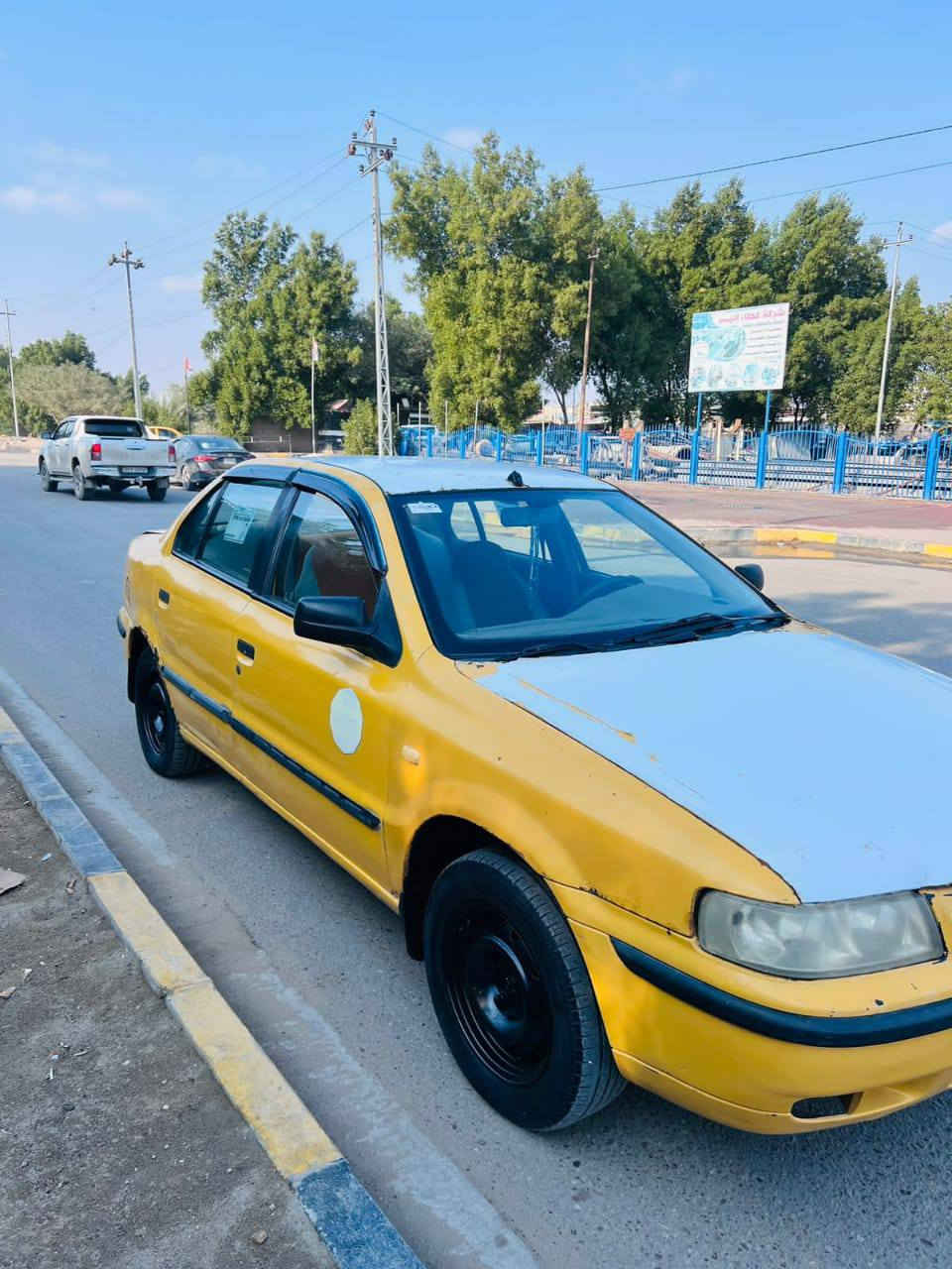 للبيع سمند ناطق موديل 11سياره مطلوبه اربعميه ابيع كوم حديد اطيك بس رقم راعيه وانته وياه راعيه بكربلاء موجود مكاني كربلاء طويريج رايده ب 18وبيه مجال مستعجل عل بيع ***********
