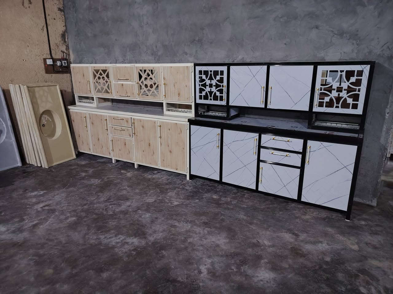 على بركة الله وصلت حاويه كاونترات الى معرض سنتر الطارميه  شغل الموصل درجه اولى مترين+مترين ونصف+3امتار +حجل سقف مرمر شغل عله ما تريد 

عنوانه قرب مدخل المشاهده مقابل معمل الطحيل 
اسعارنه تناسب الجميع والشغل درجه اولى

***********واتساب

***********
