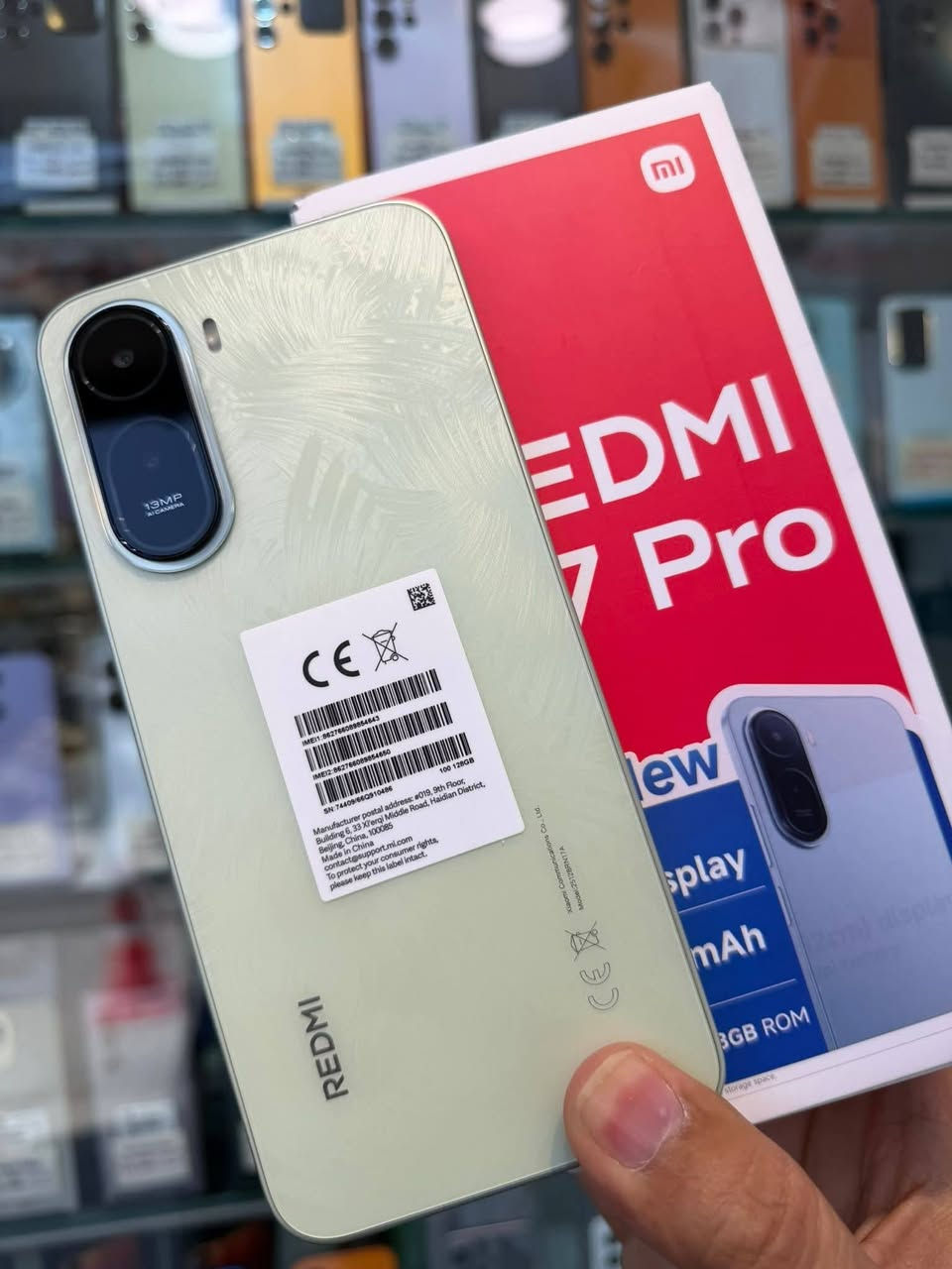 Redmi A7 pro
أحدث جهاز من شركة شاومي
- الشاشة : 6.9 بوصة - 120 هرتز - IPS LCD
- الذاكرة  : 128 
- الرام : 4 
- الكاميرا : 13 + 0.8 ميجابكسل
- المعالج : Unisoc T7250
- البطارية : 6000 مللي أمبير - 15 واط
 👈 مركز القلعه للموبايلات ***********
