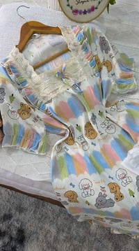 دشداشه فنتج • مقاس ٨٠ • قطني بارد