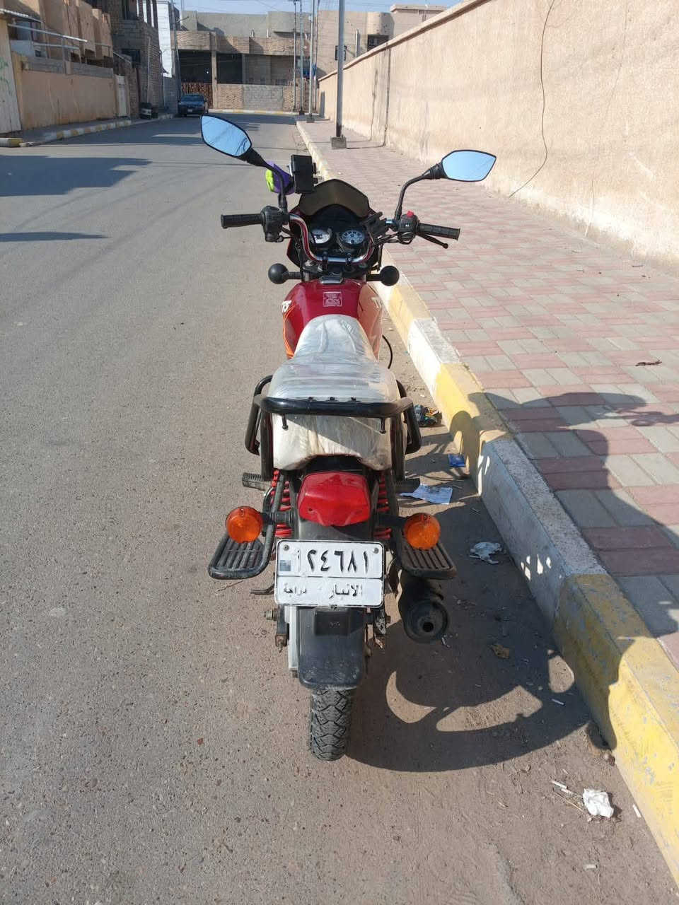 السلام عليكم دراجة هندي للبيع دراجه مال دلفري شغاله نكره سلف موديل 2020للبيع السعر  مليون ونص وبيهه مجال شرط التحويل مكاني الرمادي التأميم القادسية الثانيه رقمي ***********
