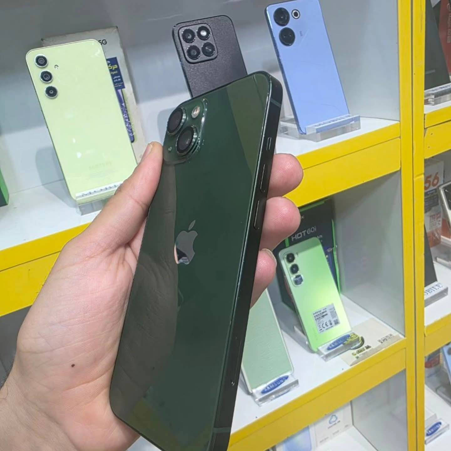 🟨متوفر 👇

🟡 ايفون 13 
🟡 ذاكرة/128 
🟡 بطارية/85
🟡 ملحقات كاملة 
🟡 نموذج Ⓜ️ 
🟡 للبيع ولمراوس 
🟡 السعر مناسب 🔥
🟨 مستعدين لشراء جميع اجهزتكم أو مراوس بأي جهاز يعجبكم.
رابط قناة التلي تنزل جميع الأسعار https://t.me/mh21an

يتوفر خدمة توصيل 🚚داخل كربلاء 
او 🎗️
زيارة عنواننا الكائن 👇
العنوان// كربلاء// حي الغدير سوق حي الغدير //قرب مطعم أبو احمد //مجمع الجزيره الطبي//مركز الدقة للموبايل 
مصطفى ***********
مقتدى ***********
