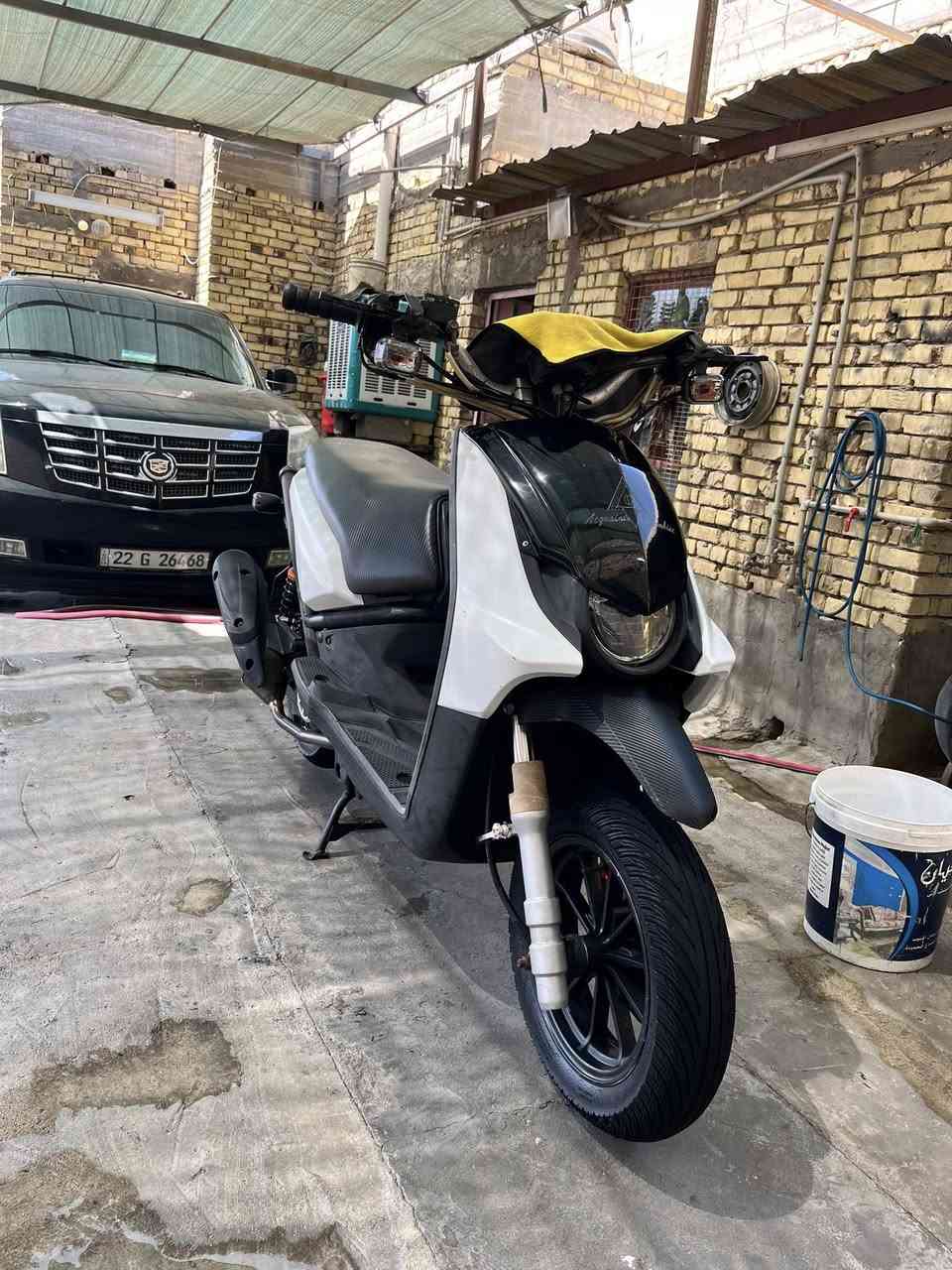 دراجه سكنس  للبيع دراجه كفاله عامه نضافه مثل ما موضح بصور عليه تزويد خارجي دراجه رنبه ***********
