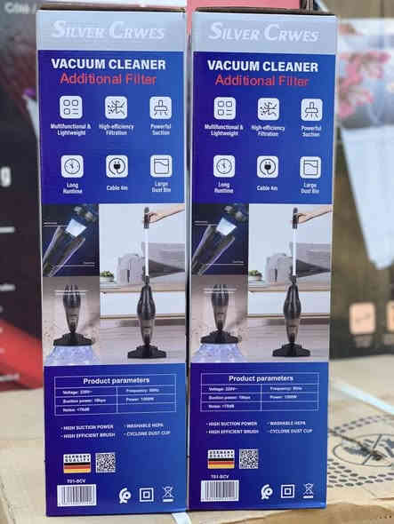 على بركة الله وصول مكنسه عصا من ماركة سلفر كرست الألمانية 
كواليتي جداً ممتازة ملف نحاس 100‎%‎ الحجم الكبير 1500Wخاصيه الرطب و الجاف للسحب ضمان لمدة سنة 

والسعر 25الف فقط هذه العرض متوفر فقط لدينا

زورونا في موقعنا بغداد مدينه الحريه شارع الدور العريض مجاور كص الأخلاص ***********
