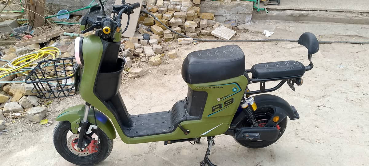 سلام عليكم الدراجه للبيع R 9. كلش نضيفه وجديده عل ضمان السعر 500 الف ‏‪***********‬‏

