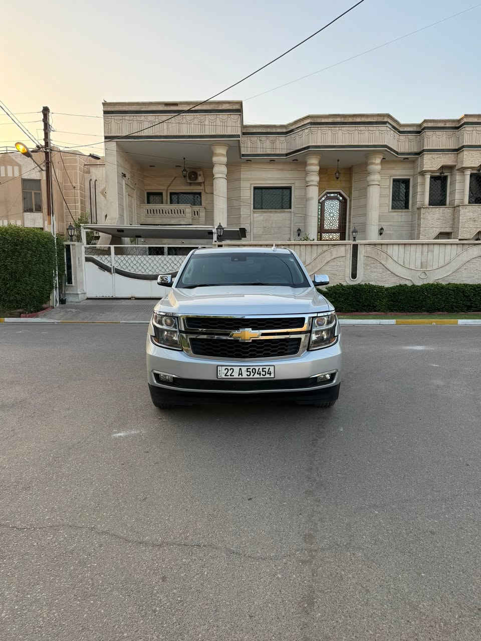 السلام عليكم
تاهوا 2017 
مواصفات LT
كشن VIP منفصل 
كشنات كهرباء وخزن مومري مع تدفئة كشنات 
كامره خلفيه 
قاصه 
حساسات خلفيه 
رادار امامي 
منضومة زنون كامله 
باج تظليل 80‎%‎
مكينه وكير وصدر وتايرات كله جديد
رقم جديد وهزه تحويل مباشر
السعر 300$
***********
