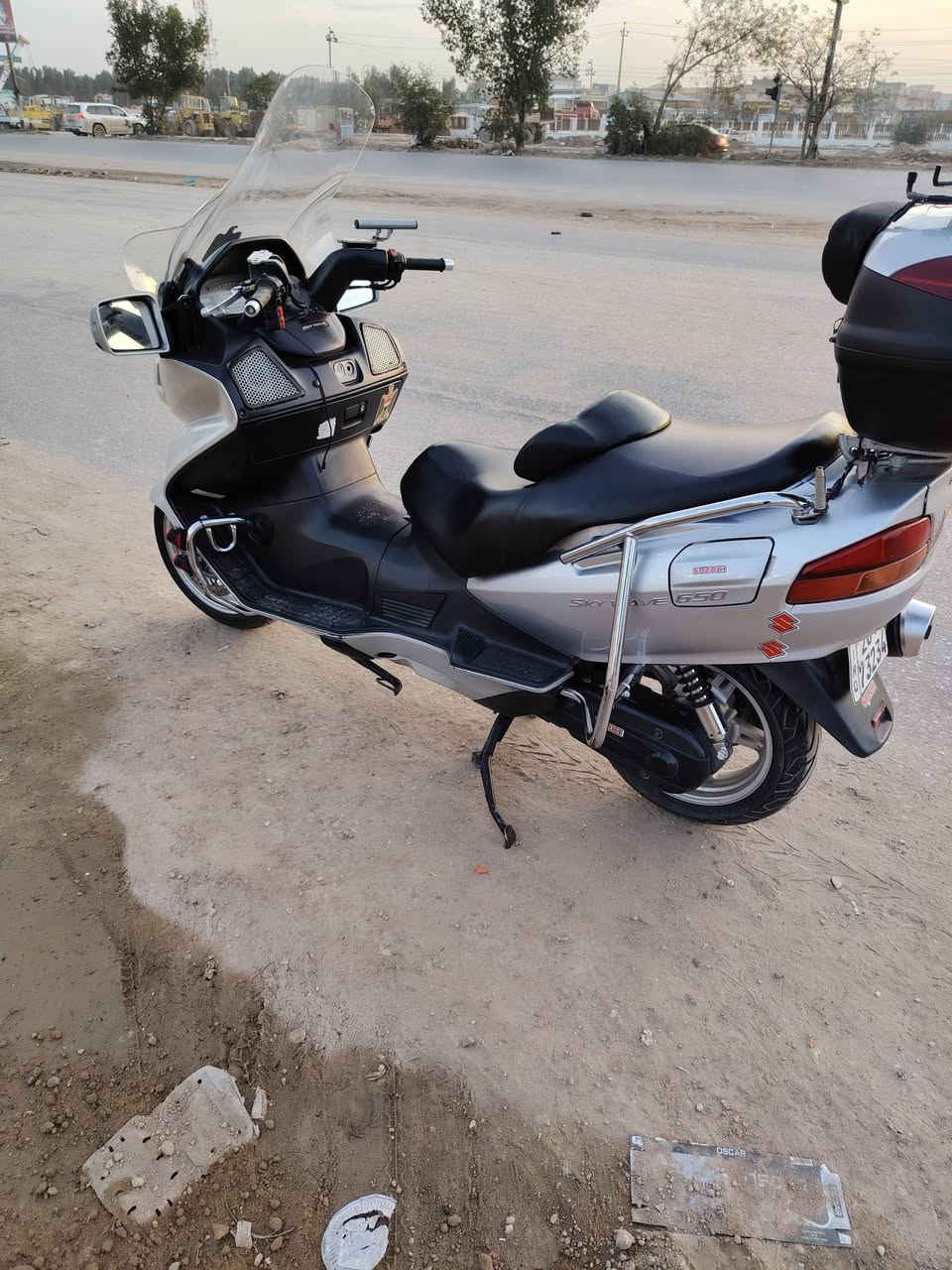 للبيع سكاي ويف ٦٥٠ رقم سنويه بسمي مكان دراجه نجف دراجه كامله شراي يتصل علاهاذا رقم ***********سعره مناسب بس اخوان شراي يتصل
