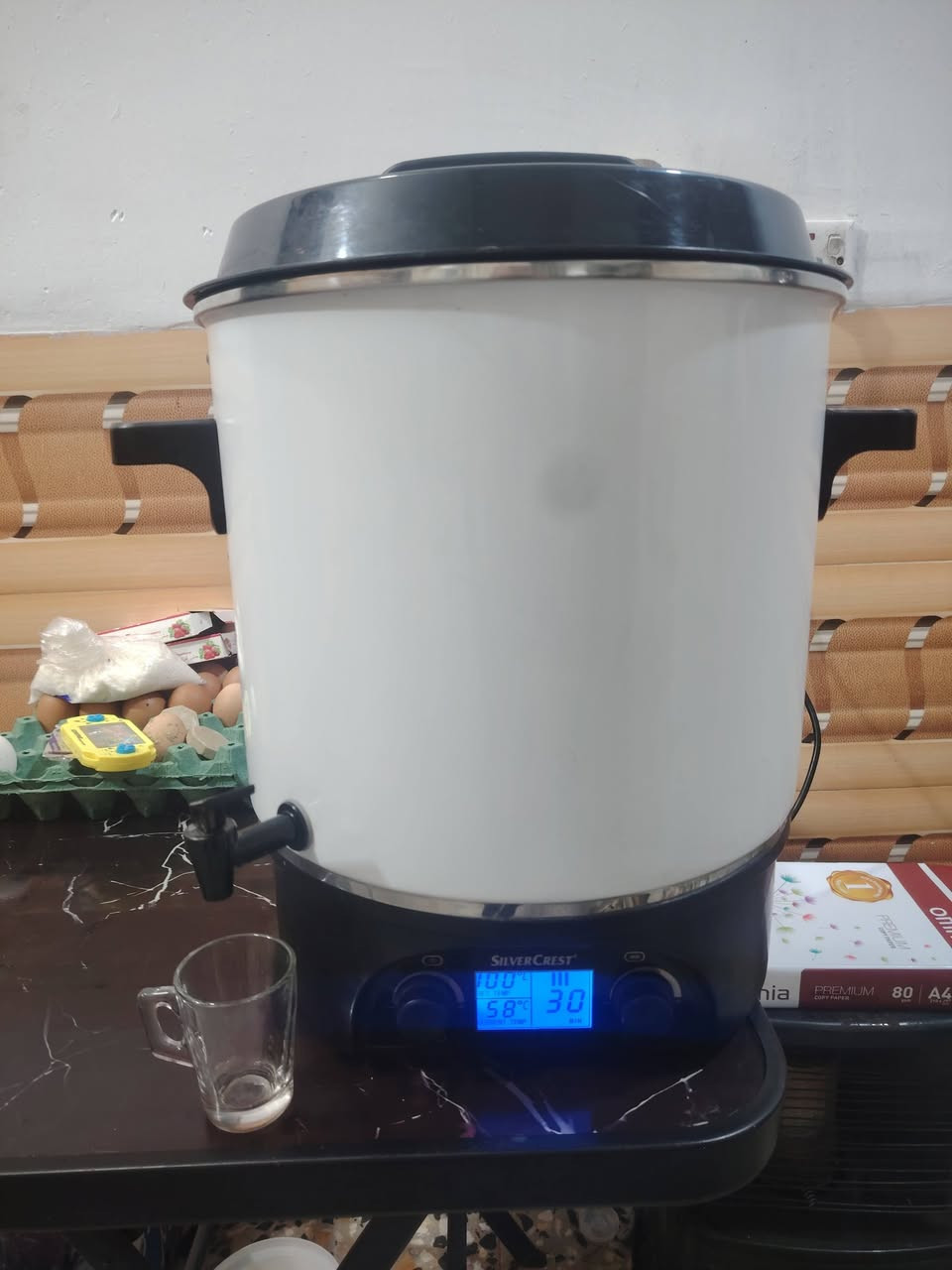 للبيع جهاز ماركت سلفر كريست المانيه مستعمل قليل اخو جديد يسع ٢٧ لتر يفيد مطاعم ومقاهي والبيت شغال على فحص
السعر ١٠٠ بي مجال
مكاني بغداد
***********
