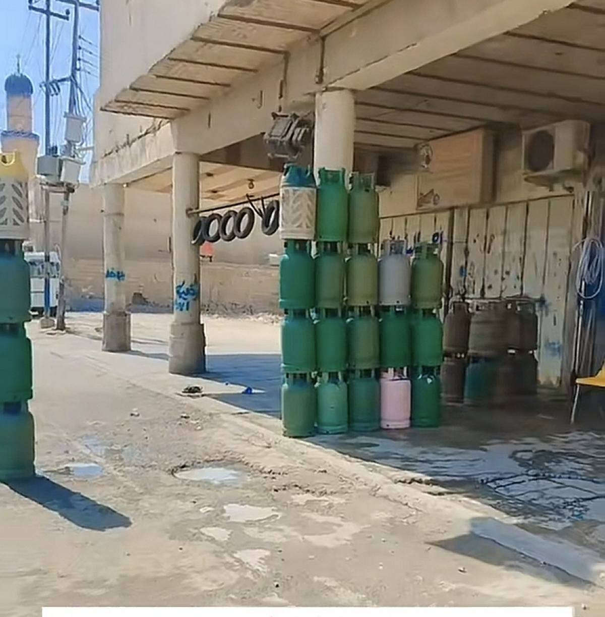 قناني غاز عراقي على فحص توصيل موجود سعر قنينه 55 وبلاستك 170 عنواني بغداد ***********
