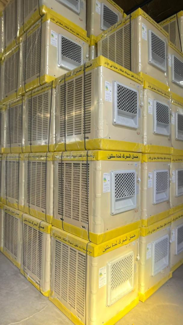 عروض مبردات وكنفيرات
مبردة حديد ابواب بلاستك حجم 2000 قياس 60*60 بسعر ١٣٠ الف
كنفيرة حجم 5500 وسط نوع كنز نظام شلال ب ١٢٥ الف
كنفيرة نوع هايمك حجم كبير 200 الف نظام شلال مع جوانب سليلوز  
كنفيرة هايمك حجم وسط ب175 الف
مبردة حديد  برفاب  حجم 2500 ابواب بلاستك ب١٤٠ الف
مبردة دكت حجم 40  نوع اونكس ب265 الف
مبردة دكت حجم 40 نوع ليات ب255 الف
مبردة دكت حجم 50  نوع اونكس ب٣١٠ الف
مبردة دكت حجم 50 نوع ليات ب٢٩٠ الف
مبردة دكت حجم 40 نوع الكنز الباكستاني ب٢٥٠  الف
حجم 50 نوع الكنز الباكستاني ب ٢٨٥ الف
مبردة الواحة حجم 32000 ب١٨٠ الف
مبردة الواحة حجم 38000 ب
٢٦٠ الف

للحجز
***********
