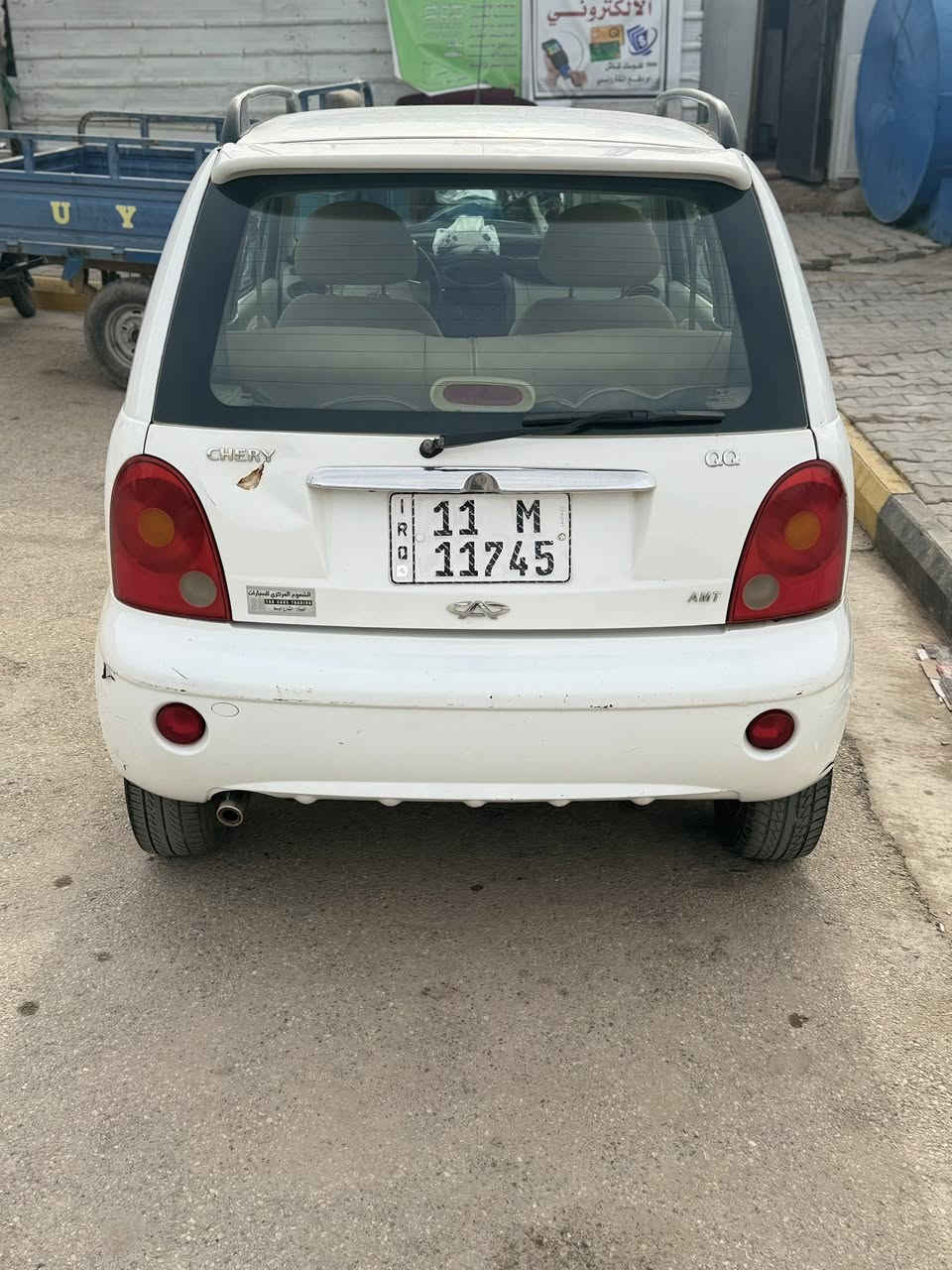 سلام عليكم كيو كيو 2012 بسمي 4 سلندر مكفوله من الضربه صدر امامي خلفي جديد تبريد تدفئه كهربائيات كله شغال مابيهه نقص سنويه لل 300 رقم انكليزي بيع أو مراوس 
سعر 34وبيه مجال مكاني واسط الكوت مركز المدينه للاستفسار ***********
