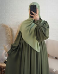 فستان • توب كريب روزا • بدون فولار