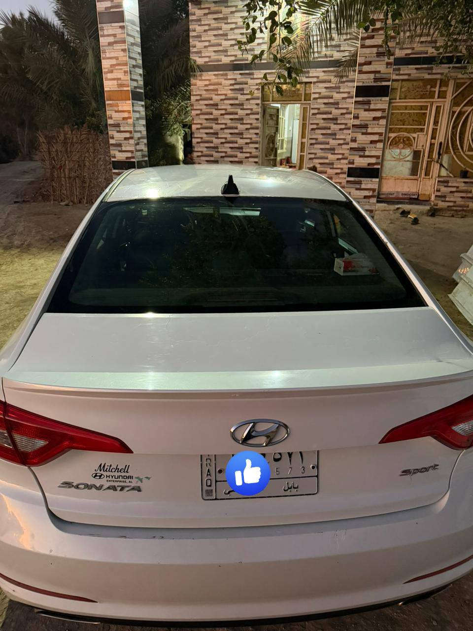 سلام عليكم صوناته سبورت واحد علا واحد موديل 2017 رقم بابل تحويل مباشر سياره مريكي  حادثه بنيد ولباقي كفالة عامه سياره جاهزة من كلشي مكينه كير شرط سياره مال جناي جديده تخم تاير جديد سياره ماعايزه لو برغي مكان ديوانيه سعر خاص استفسار ***********
