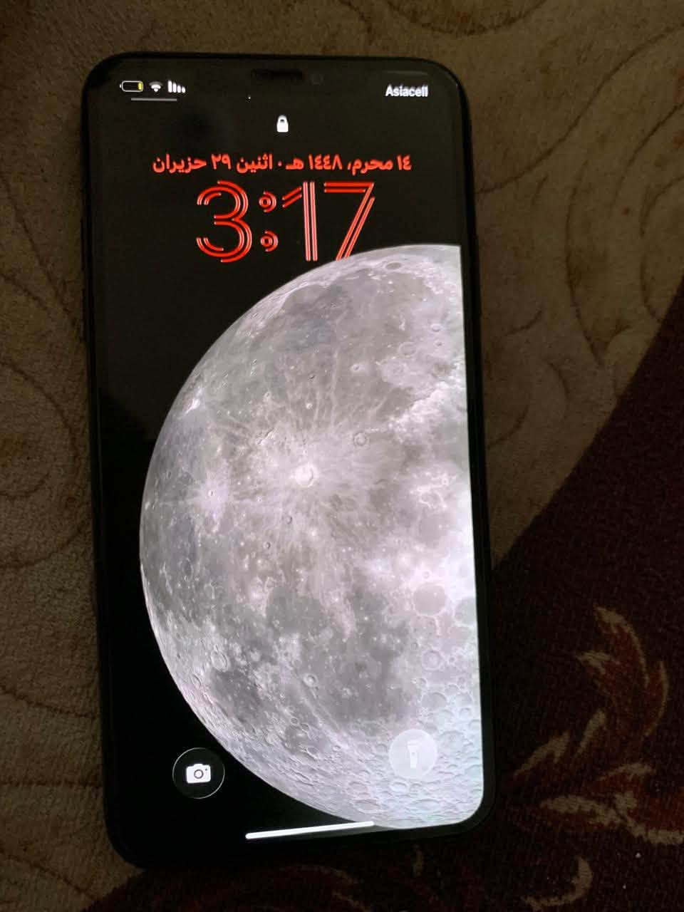 آيفون 11برو ماكس مبدل بطارية فقط ذاكرة 64السعر 350 وبي مجال للتواصل ***********
