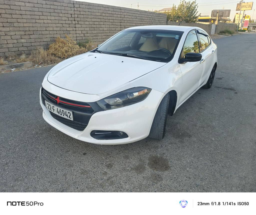 للبيع دوج دارت موديل 2016 محرك 4 حجم 20 كير اوتوماتيك صبغ 2 قطعا ونص بدون دواخل محرك وكير بشرط تبريد ثلج رقم وسنويا جديد سعر مناسب جدا 83 ومجال بصيط الطيبين وعليها غراما 4 اوراق تنزيل من حساب عنوان زاخو ☎️ للاستفسار *********** *********** زاخو, دهوك
