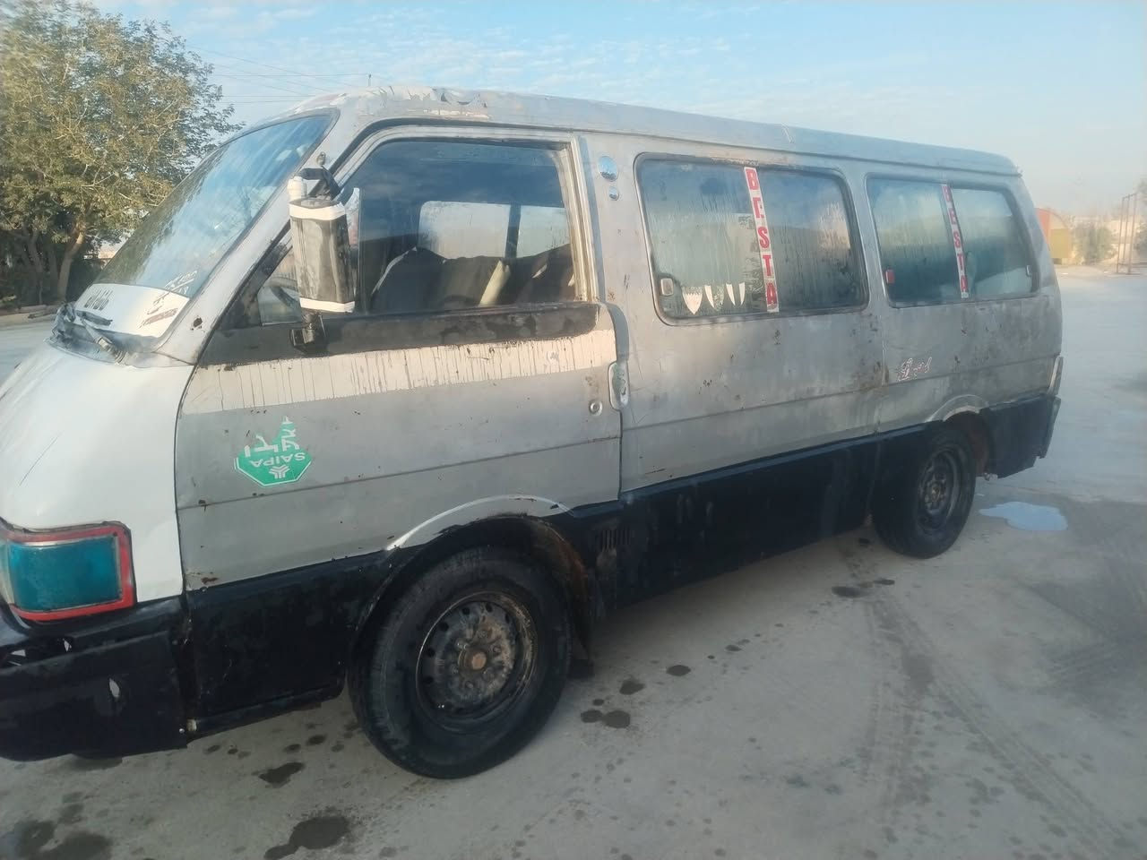 السلام عليكم كيا بستا للبيع
موديل 199٤
السعر ١٧ وبيها مجال بصيط 
العنوان ديالئ شهربان
تريد تحويل تريد وكاله 
***********
