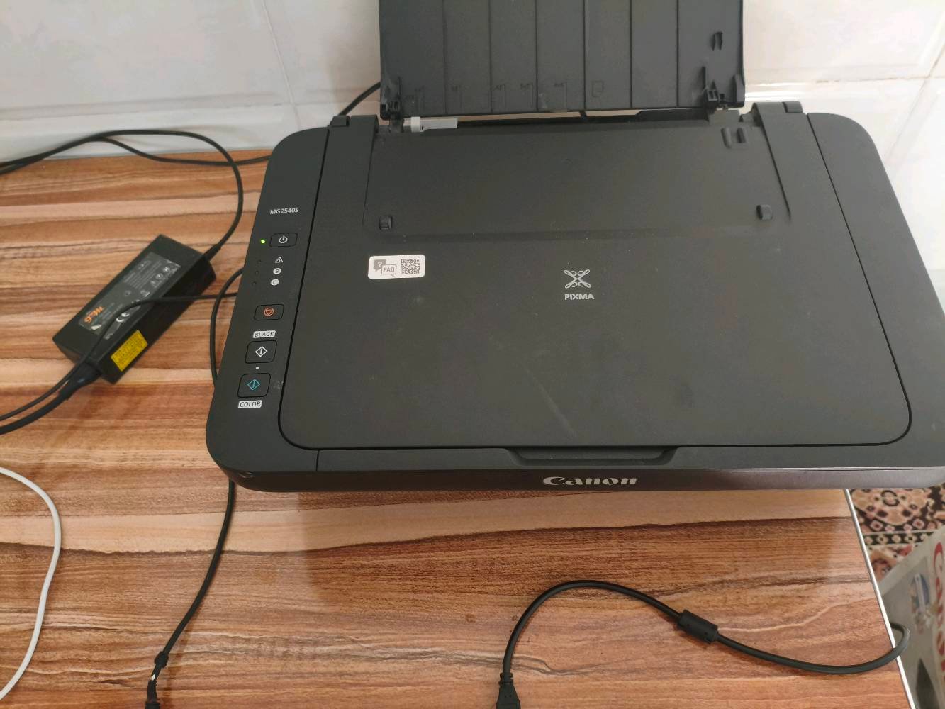 طابعة كانون شغالة بدون أحبار 
المكان الشعب
