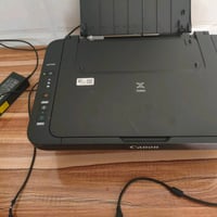 طابعة كانون شغالة بدون أحبار  المكان الشعب