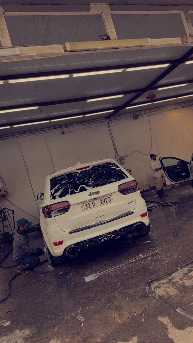 جيب SRT 6400 موديل2021 ( جاملغ خلفي صبغ )
السياره SRT اصل فول مواصفات 1/1 ام الرادار 

ماشيه26ميل حقيقي 

السياره رقم بغداد مميز الجديد بأسمي 

مسويله هزه جديده 

المواصفاات ….

بصمة -بانوراما-رادار أمامي-ماوس 5 وضعيات قياده 

كشنات حضن SRT  كنتارا 

قماره كنتارا  

تدفئه وتبريد بالكشنات الاماميه-تدفئة ستيرن 

تدفئه بالكشنات الخلفيه  - سستم سماعات ودمام - رادرات جانبيه

فجوج برمبوا  SRT 6 بستم _جنطه كهرباء

ويل SRT اصل 20 -كشنات ميموري 

كشنات الاماميه كهرباء- شاشه كبيره 

٥ وضعيات قياده 

لايتات الاماميه زينون بلاد -كشتفات زينون 

دواخل  كاربون فايبر بلاددد 

السياره عليه تفريغ وبرمجه مصطفى.              

 تخم تاير جديد

السعر/35,000$

***********
