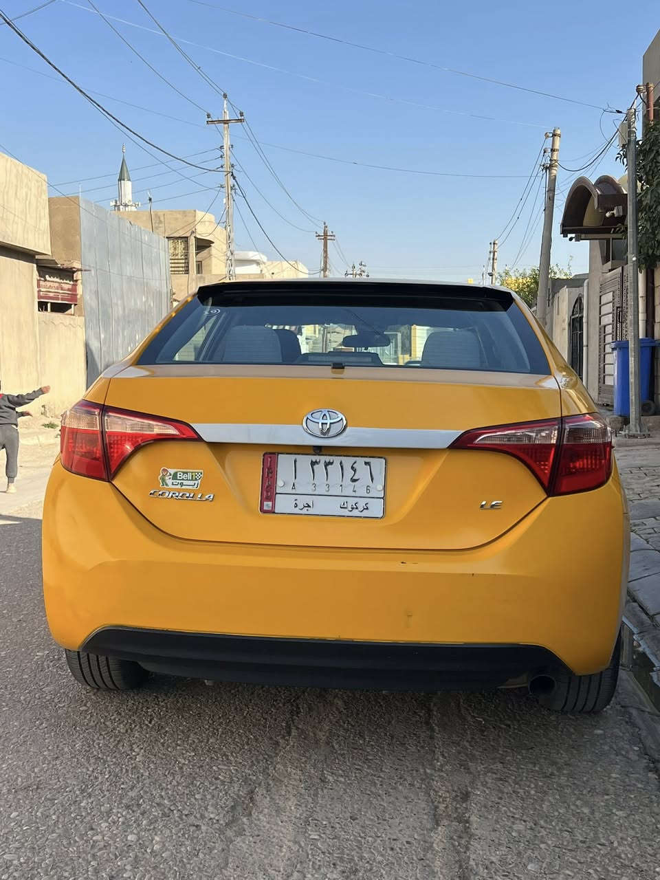 يالله سلام عليكم
كورلا LE 2019
ضرر السيارة موضح بلمنشور غير هذة السيارة مكفولة حتى الدعاميات بلاديات السيارة مكفولة من التصفية بدون دواخل بدون ايرباكات
رادار موجود وشغال
ويل كروم بلادي
دفتر بانزين
منضومة غاز حكومية مع الكارت
تخم تاير تايلندي جديد
صدر امامي خلفي جديد
دوشمة كشنات ارضية صندوك كلة جديد
مصفرة غرامة ونقابة
شرط التحويل 
غير متواجد علفيس
للأتصال
***********
او
***********
