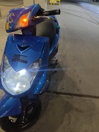 دراجه سكنس لبيع رمبه صارله ثلاث اشهر من الرمبه  موديل 2009  لون سمائي ...