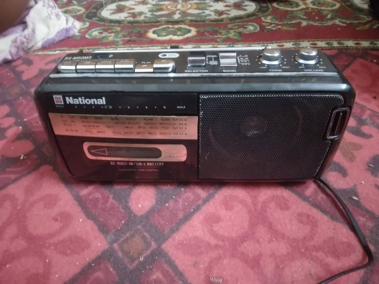 مسجل ناشونال شغال راديو مسجل اف ام ***********
