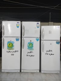 ثلاجه عدد ٣ للبيع شرط الشغل مزوده بجهاز حمايه مع ضمان ١٥ يوم ميعجبك تج...