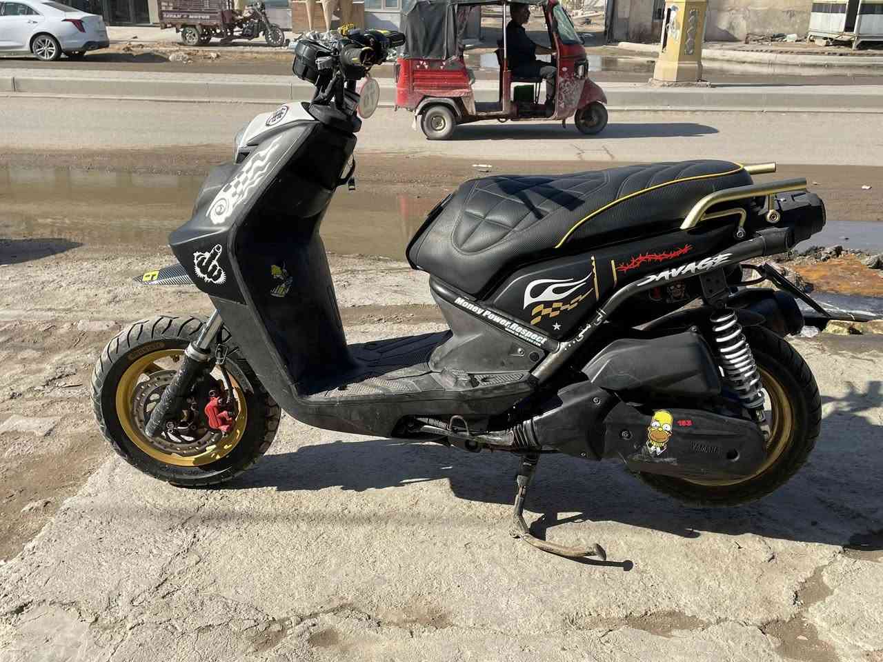 سلام عليكم دراجه سكنس جبلي ياباني مديل 2011 دراجه نظافته 100/100 صاله شهر من نازله من رمبه محركه مكفول مامفتوح دراجه مزوده سعره مليون 500 مكاني البصرة تنومه ***********
