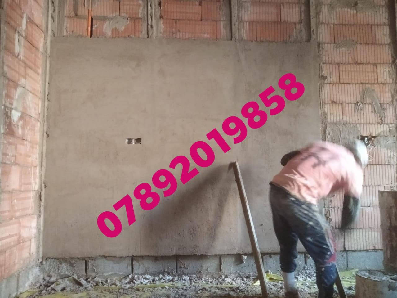 بياض ولبخ خارجي وتصفير الجدران قبل التطبيك العمل والالتزام درجة اولى كرستة وعمل او فقط عمل  يشمل طرطشة البيت اسمنت مخلوط رمل+جكن واير مشبك لفتحات البواري والتنظيف ايضا هاتف ***********
