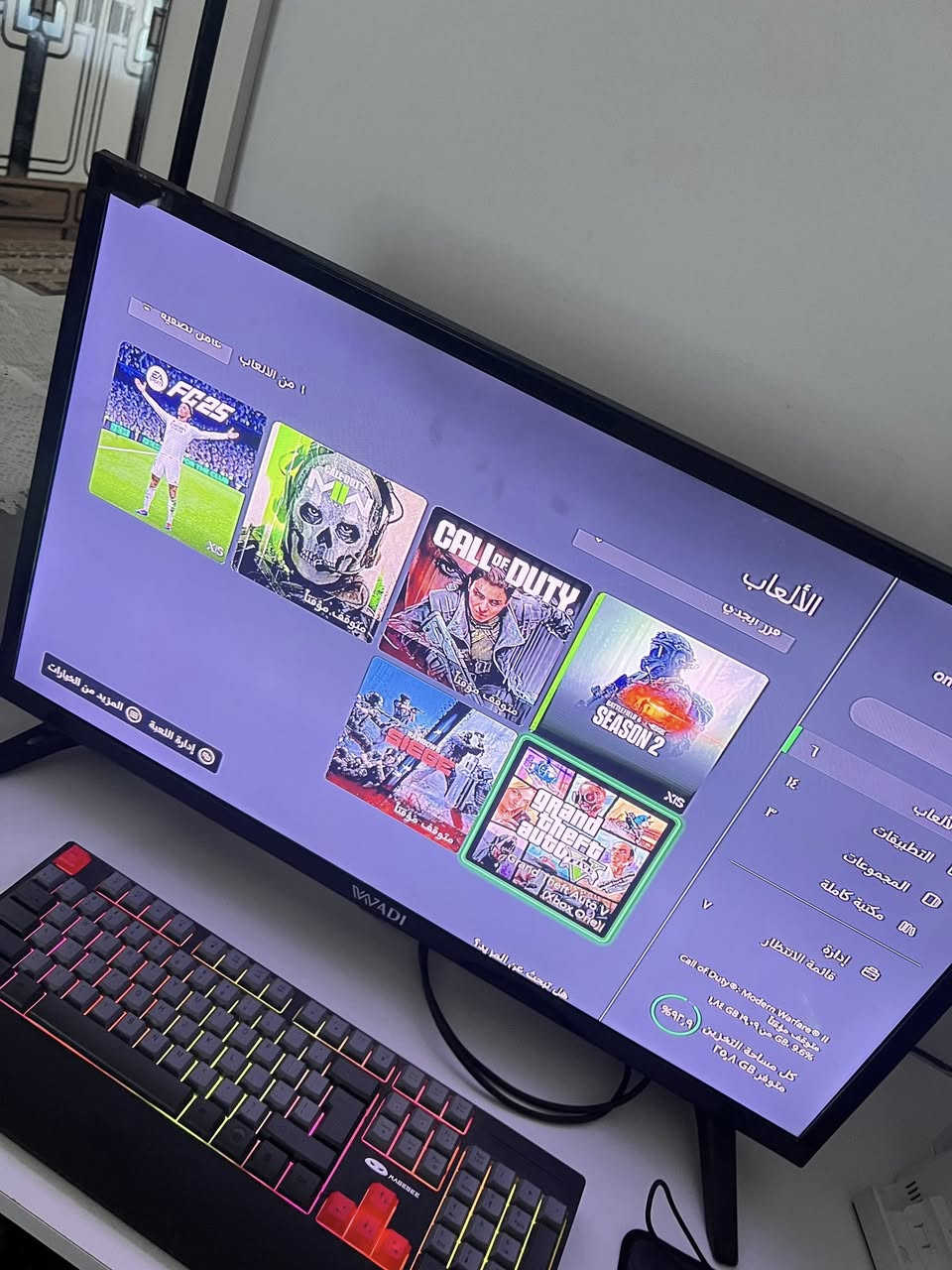 سيرس إس صدار 22 لوك كارتنونه ملحقاته كامله ولعب 3 مملوكه فيفا 25 وكراند وكلف ديوتي هديه وياه وجهاز نضافه وعاليه وستخدم قليل الله شاهد وسعر كامل معه توصيل 330


**إذا كنت صاحب هذا الإعلان وتريد حذفه لأي سبب، رجاءا أرسل رسالة إلى الدعم الفني**