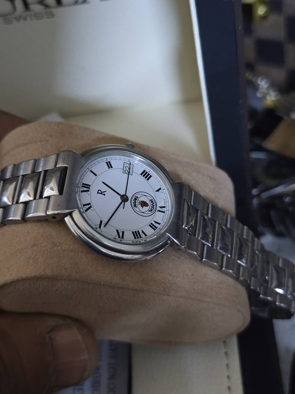 ساعه سويسري
دعايه لشركه سابا سكانيه للسيارات  SCANIA
شكل رايموند ويل 
أرقام روماني 
جام زفير 
سير واسع 
قشطه سمك قليل 
قطر ٣٣ 

٩٠ الف

المكان اربيل 
يوجد توصيل 

Samer Akeel AlJboory 
https://www.tiktok.com/@samerakeelwatch?_r=1&_t=ZS-92XzzfzgLln


**إذا كنت صاحب هذا الإعلان وتريد حذفه لأي سبب، رجاءا أرسل رسالة إلى الدعم الفني**