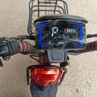 دراجة شحن للبيع موديل 2024 جاهزة من كلشي بطاريات نص عمر تايرات جدد بيه...