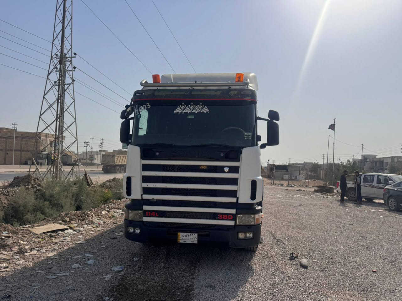 ... مكلفه. بالنشر..
صهريج. للبيع. السعر.(235).ورقة. بي مجال لشراي صدگ. مو شراي لتدخل بس أسأله
بومه 2003 تكيال للشهر التاسع) جي بي اس جديد) سنويه  لل 2028)السياره واصله معاملتها للبصمه تتحول رقم انگليزي محرك وكير كلش نضيف (***********)الاتصال ع الخاص وبيها مجال للشراي
