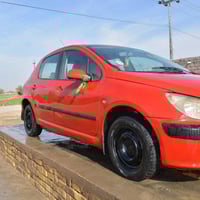 بيجو ٣٠٧ كفاله عامه فقط صبغ حزام  دهن كير وفلتر جديد محرك كله منفوض  ت...