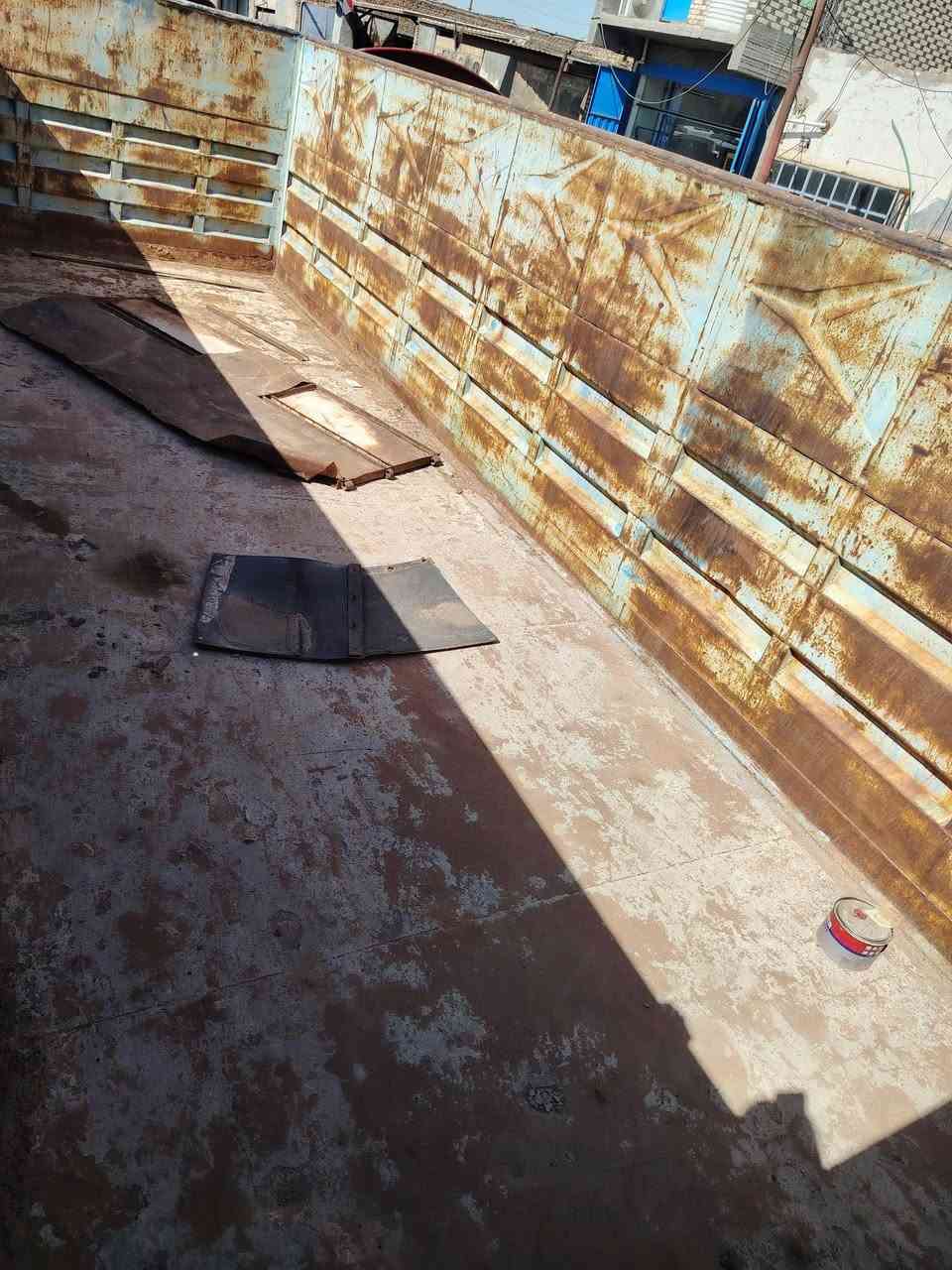 البيع مقطوره حداديه طول 7 وثلث ارتفاع 180 دناكير سويل صنيه 110 جديده  تخم تاير 24 جاهزه العمل مكان نجف الاستفسار الاتصال على الرقم *********** ***********
