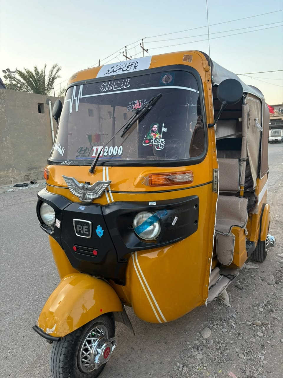 تكتك موديل 2020 اوراق كامله للبيع 
كفالة عامه  / كشر /  ومحرك  / تايرات تخم كامل جديد 
مكاني ديالى الخالص  //  ***********
